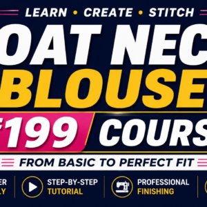 Boat neck blouse 99