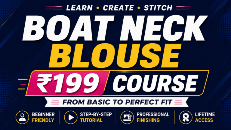 Boat Neck Blouse