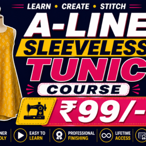 A-Line sleeveless Tunics 99/-