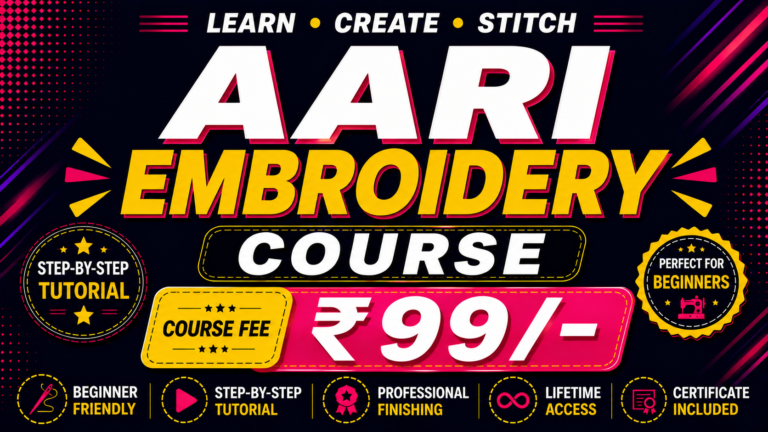  Aari Embroidery Course