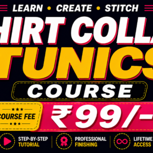 Shirt collar tunics 99/-
