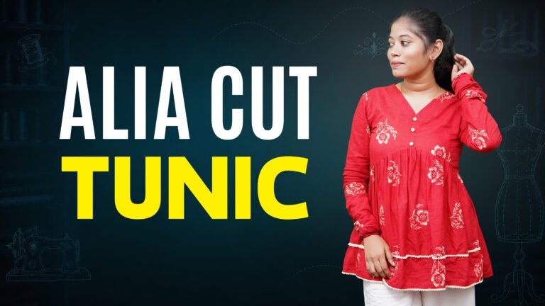 Alia Cut Tunic Course | Tailoring Course Tamil
