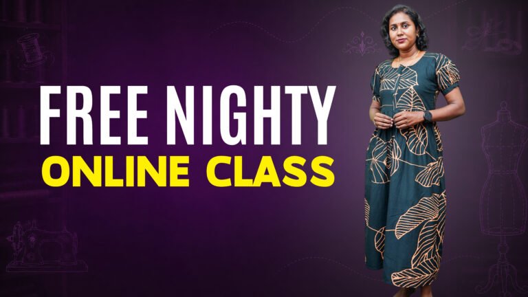 Nighty Free Course | Tailoring Course Tamil