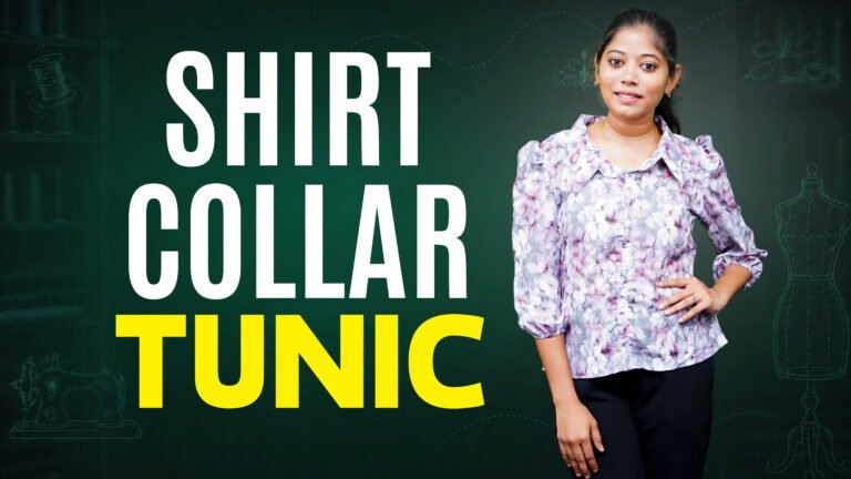 Shirt Collar Tunic Course | Tailoring Course Tamil